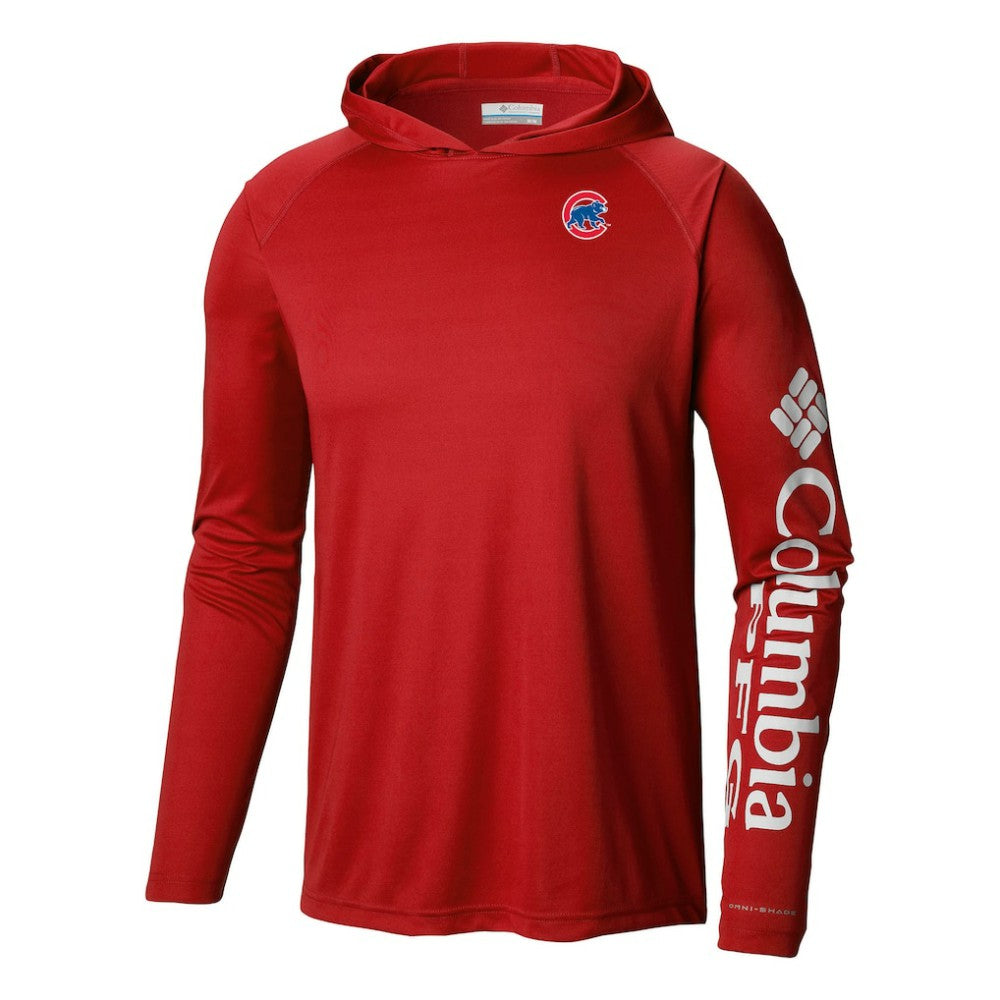 Chicago Cubs Columbia Terminal Tackle Omni-Shade Pullover Hoodie | MLB Near me