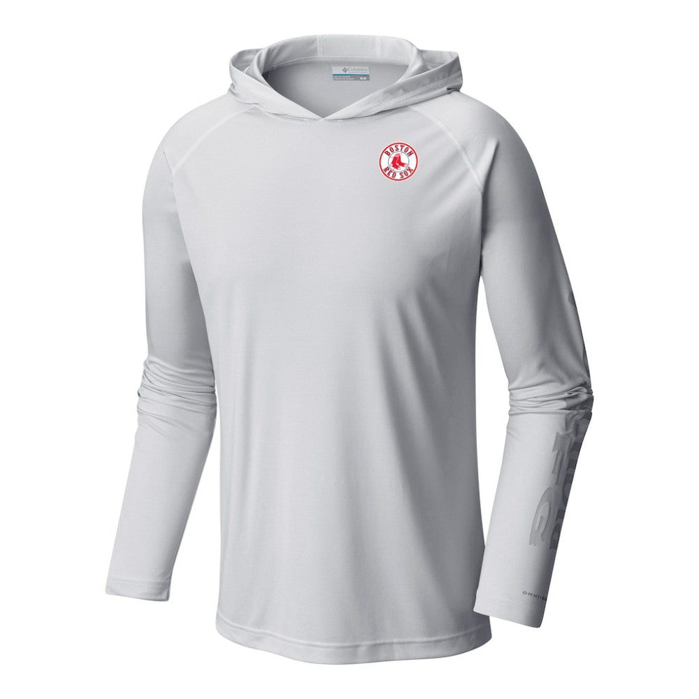 Boston Red Sox Columbia Terminal Tackle Omni-Shade Pullover Hoodie | MLB US