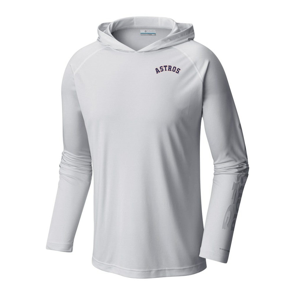 Houston Astros Columbia Terminal Tackle Omni-Shade Pullover Hoodie | MLB Sale