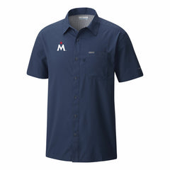 Minnesota Twins Columbia Slack Tide Omni-Wick Button-Up Camp Shirt | MLB On Sale