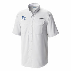 Kansas City Royals Columbia Omni-Wick Low Drag Offshore Button-Up Shirt | MLB Outlet