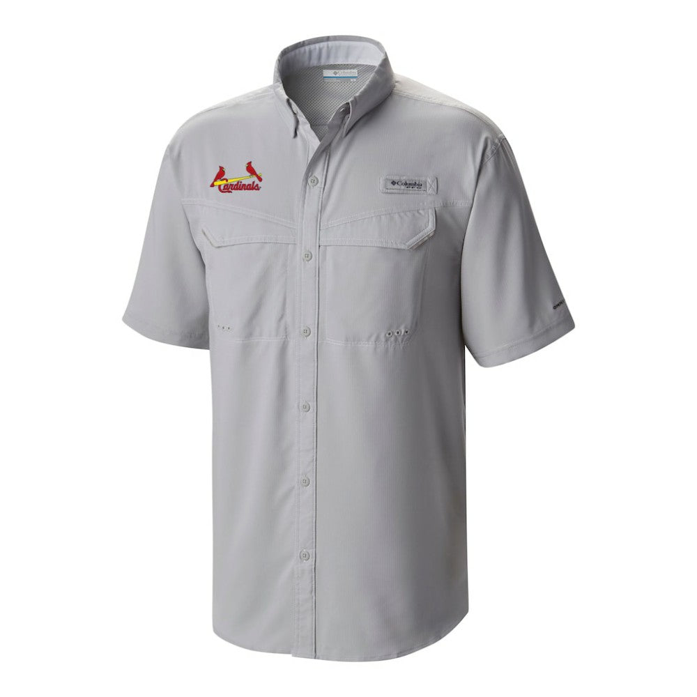 St. Louis Cardinals Columbia Omni-Wick Low Drag Offshore Button-Up Shirt | MLB Outlet