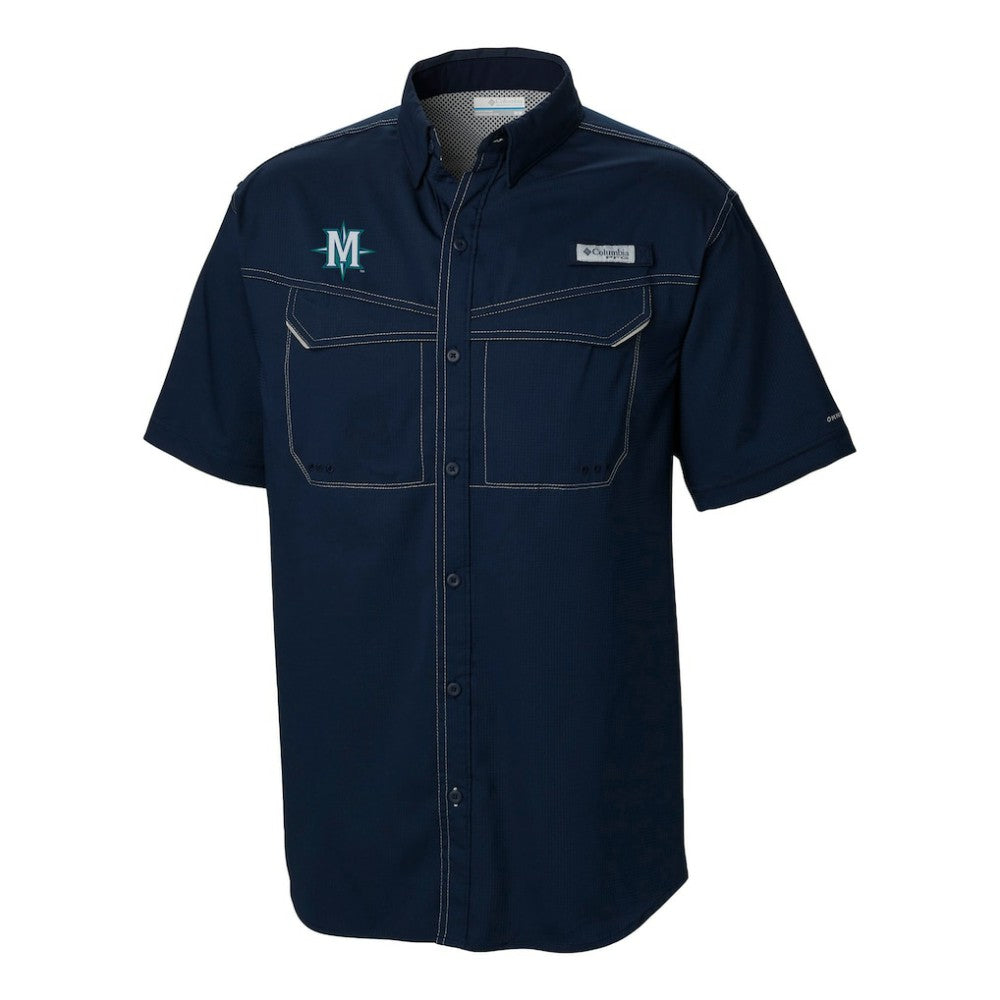 Seattle Mariners Columbia Omni-Wick Low Drag Offshore Button-Up Shirt | MLB Online