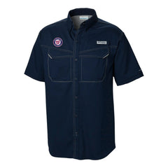 Washington Nationals Columbia Omni-Wick Low Drag Offshore Button-Up Shirt | MLB Shop