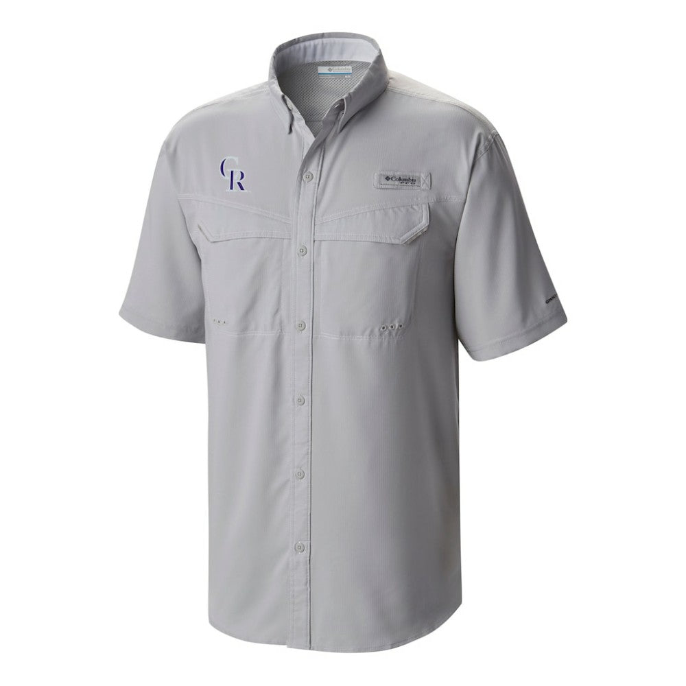 Colorado Rockies Columbia Omni-Wick Low Drag Offshore Button-Up Shirt | MLB Sale