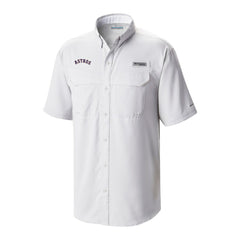 Houston Astros Columbia Omni-Wick Low Drag Offshore Button-Up Shirt | MLB Discount