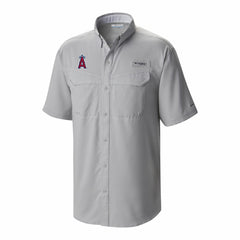 Los Angeles Angels Columbia Omni-Wick Low Drag Offshore Button-Up Shirt | MLB US