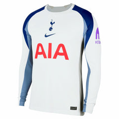 Tottenham Hotspur 2025/26 Home Replica Long Sleeve Jersey White - Nike