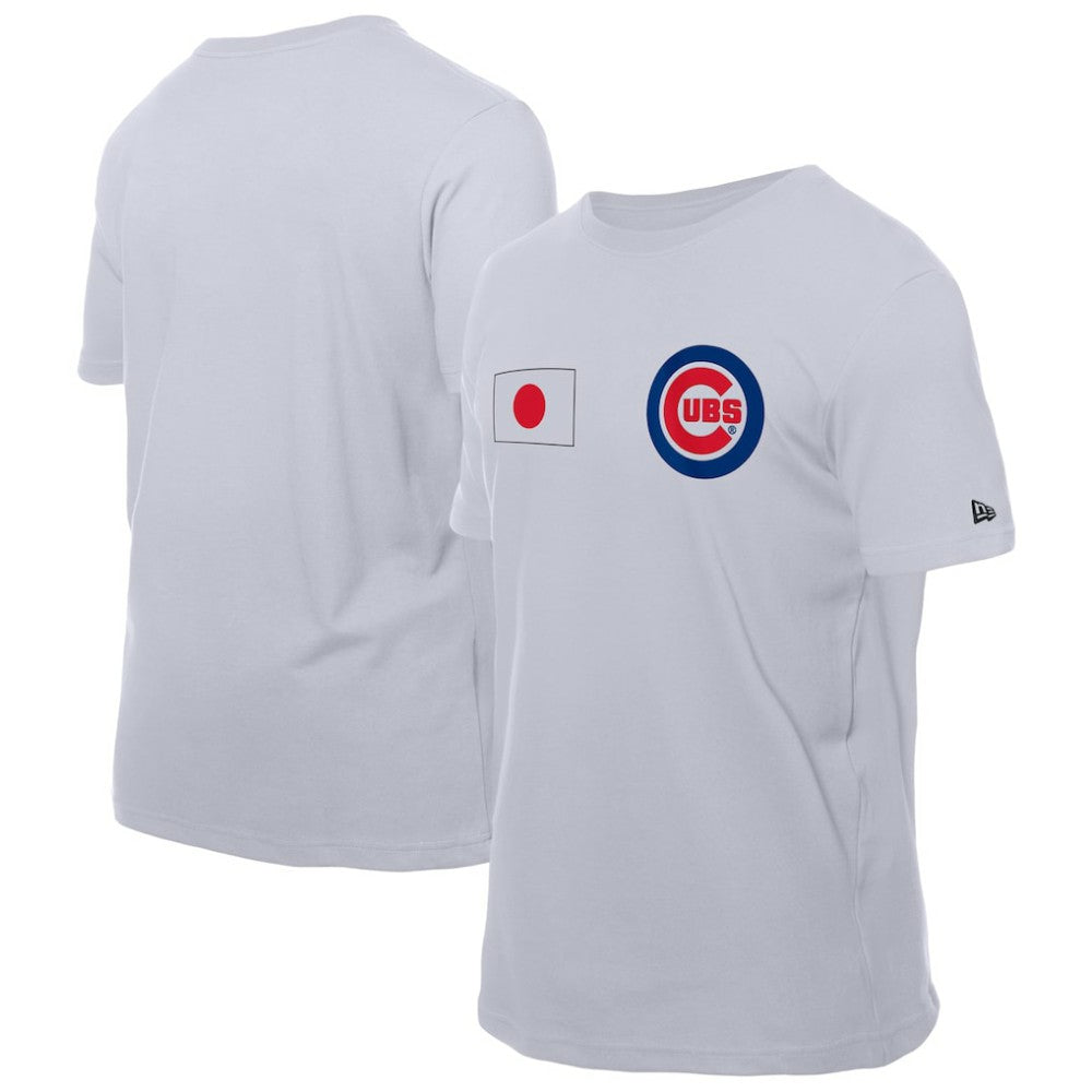 Chicago Cubs New Era Japanese Flag T-Shirt | MLB New