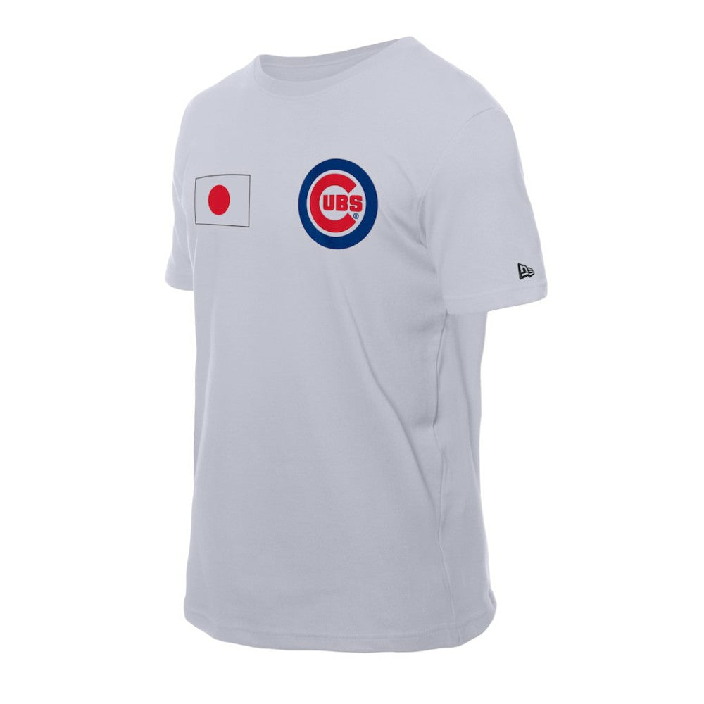 Chicago Cubs New Era Japanese Flag T-Shirt | MLB New