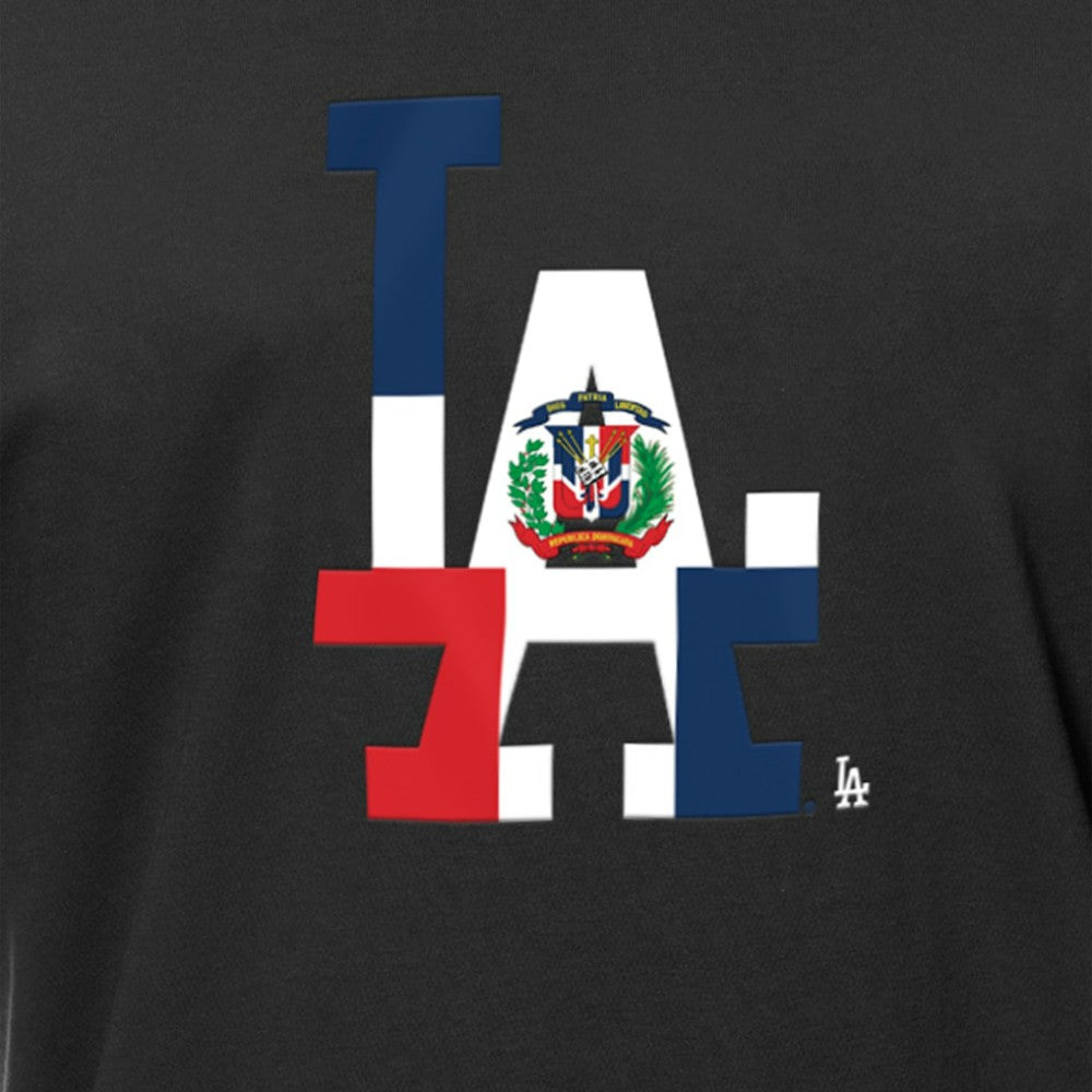 Los Angeles Dodgers New Era Dominican Republic Flag Logo T-Shirt | MLB Shop