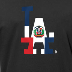 Los Angeles Dodgers New Era Dominican Republic Flag Logo T-Shirt | MLB Shop