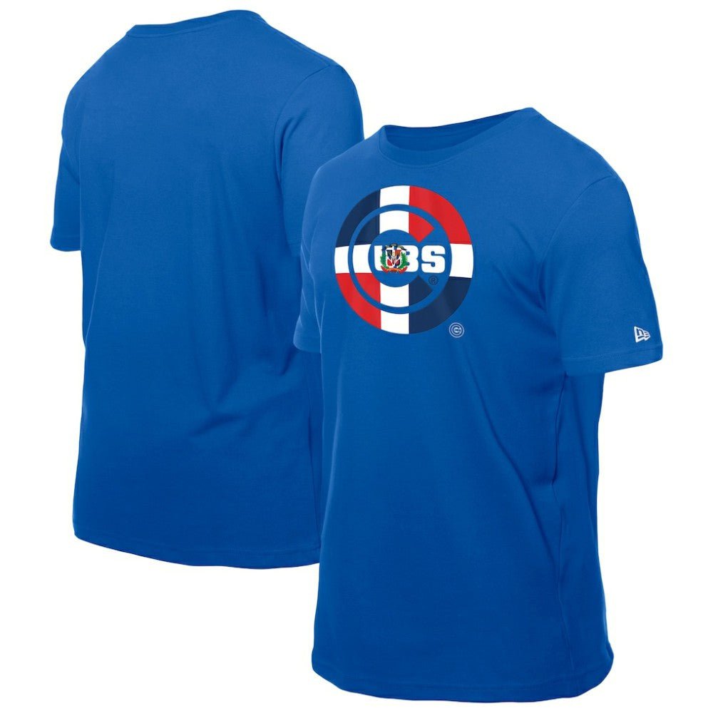 Chicago Cubs New Era Dominican Republic Flag Logo T-Shirt | MLB Near me
