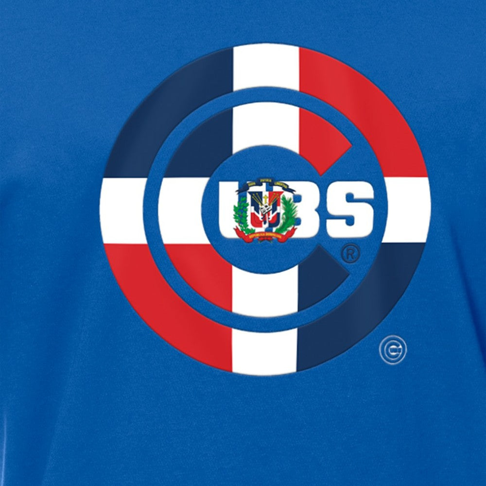 Chicago Cubs New Era Dominican Republic Flag Logo T-Shirt | MLB Near me