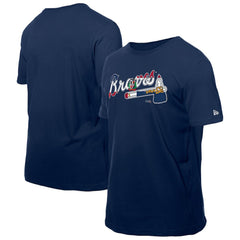Atlanta Braves New Era Dominican Republic Flag Logo T-Shirt | MLB Sale