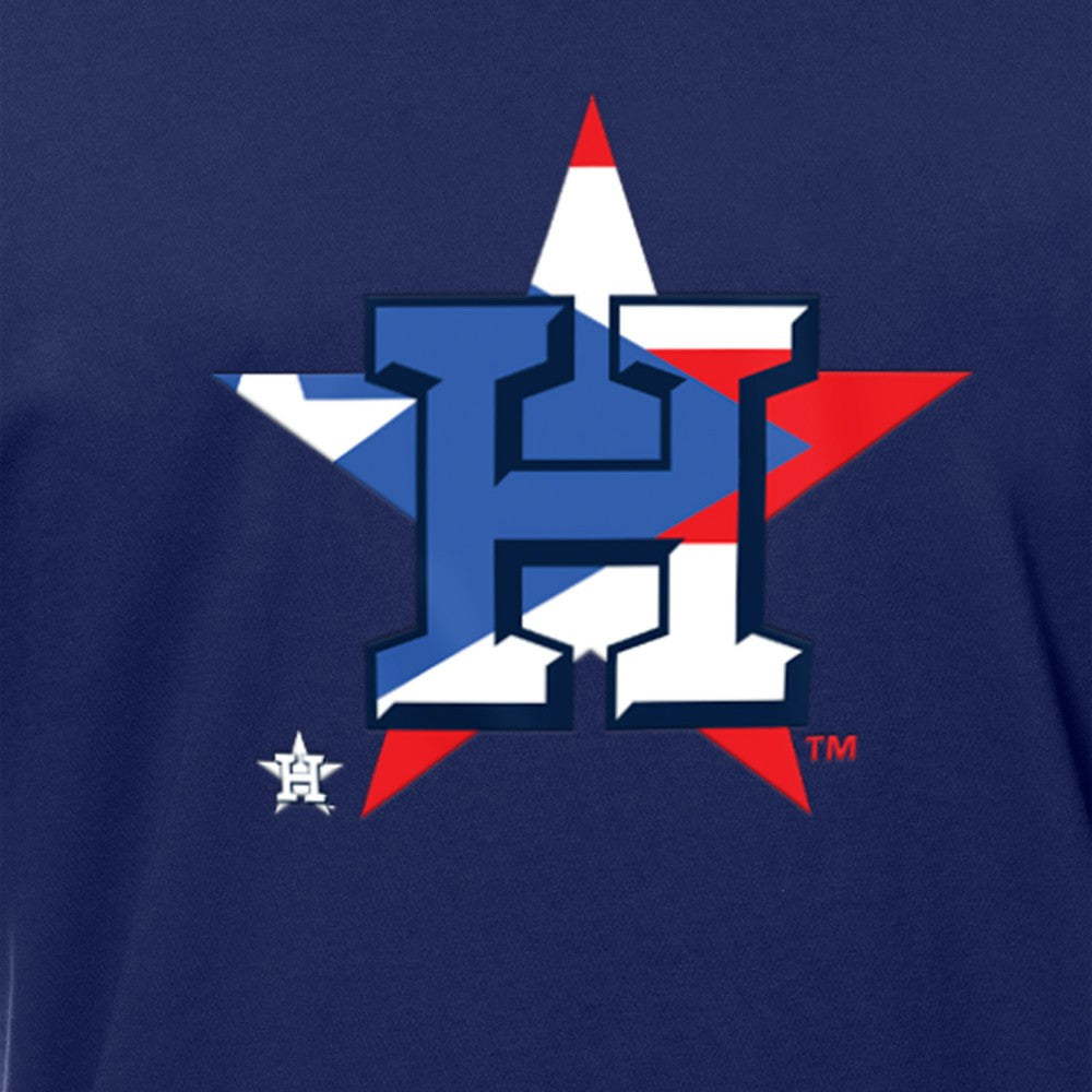 Houston Astros New Era Puerto Rican Flag Logo T-Shirt | MLB Shop