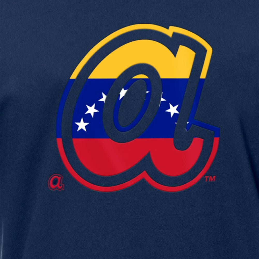 Atlanta Braves New Era Venezuelan Flag Logo T-Shirt | MLB New