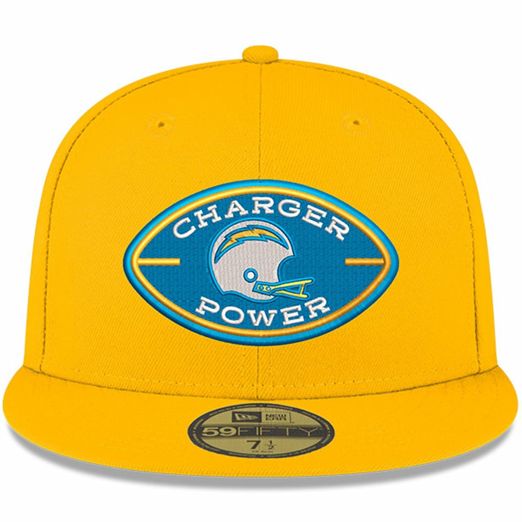 Los Angeles Chargers New Era Charger Power 59FIFTY Fitted Hat