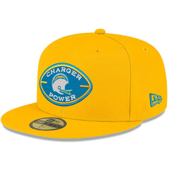 Los Angeles Chargers New Era Charger Power 59FIFTY Fitted Hat