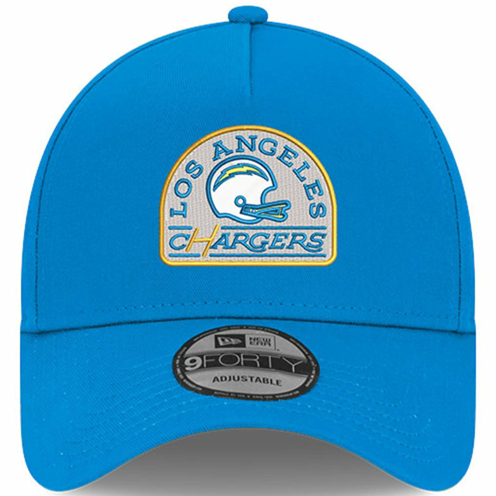 Los Angeles Chargers New Era Charger Power A-Frame 9FORTY Trucker Adjustable Hat
