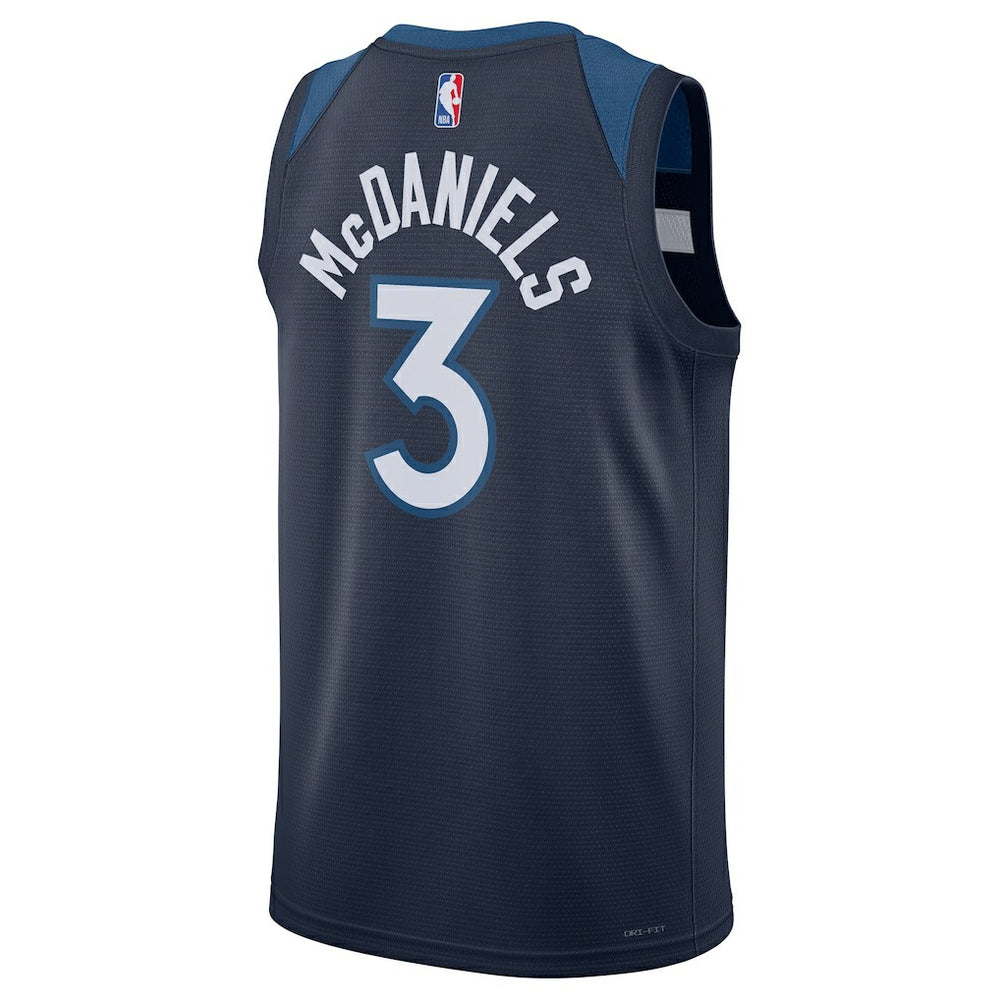 Jaden McDaniels Minnesota Timberwolves Unisex Swingman Player Jersey For Sale