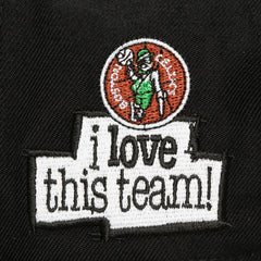 Boston Celtics x Just Don I Love This Team Snakeskin Strapback Hat New
