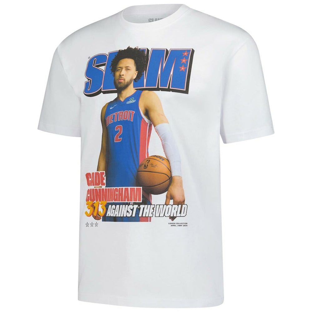 Cade Cunningham Detroit Pistons SLAM Unisex April/May 2025 Cover Graphic T-Shirt sale Online