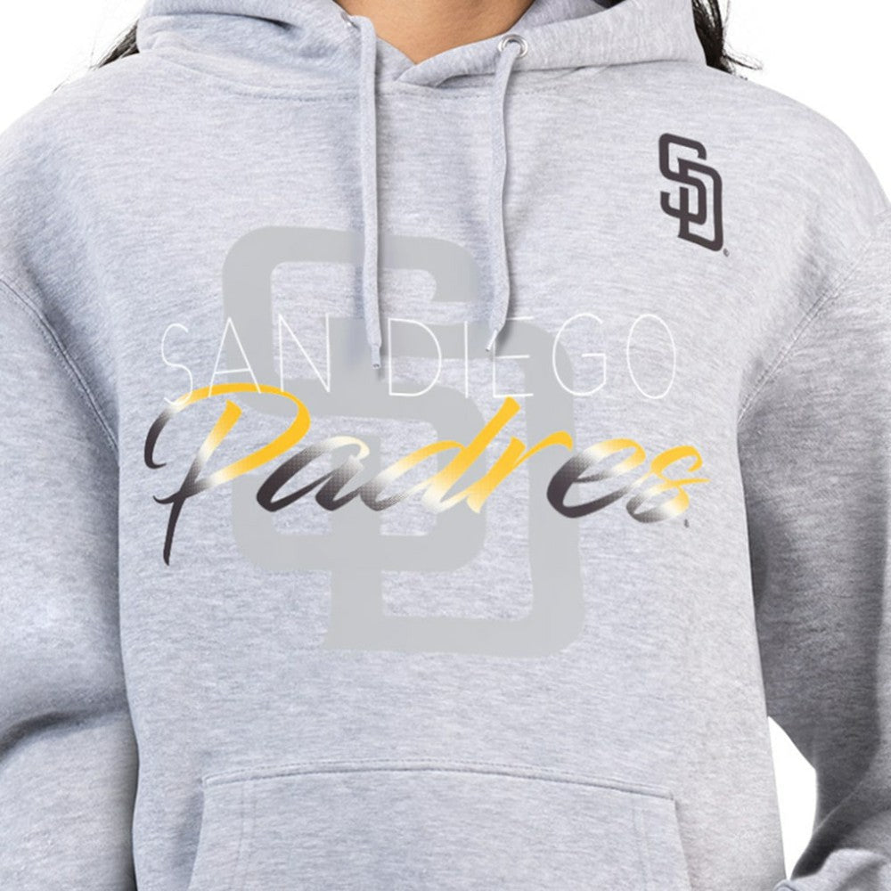 San Diego Padres G-III 4Her by Carl Banks Women's Shadow Logo Graphic Pullover Hoodie | MLB Online