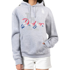 Los Angeles Dodgers G-III 4Her by Carl Banks Women's Shadow Logo Graphic Pullover Hoodie | MLB New