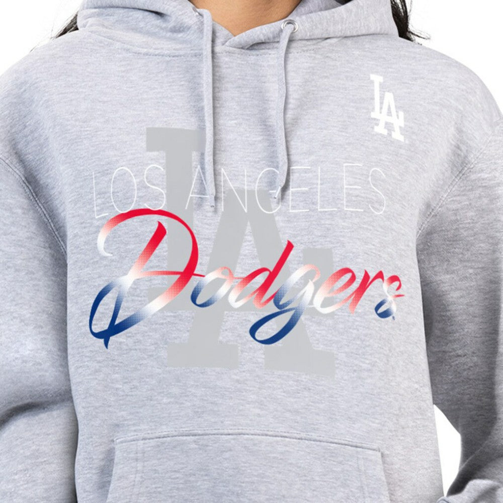 Los Angeles Dodgers G-III 4Her by Carl Banks Women's Shadow Logo Graphic Pullover Hoodie | MLB New