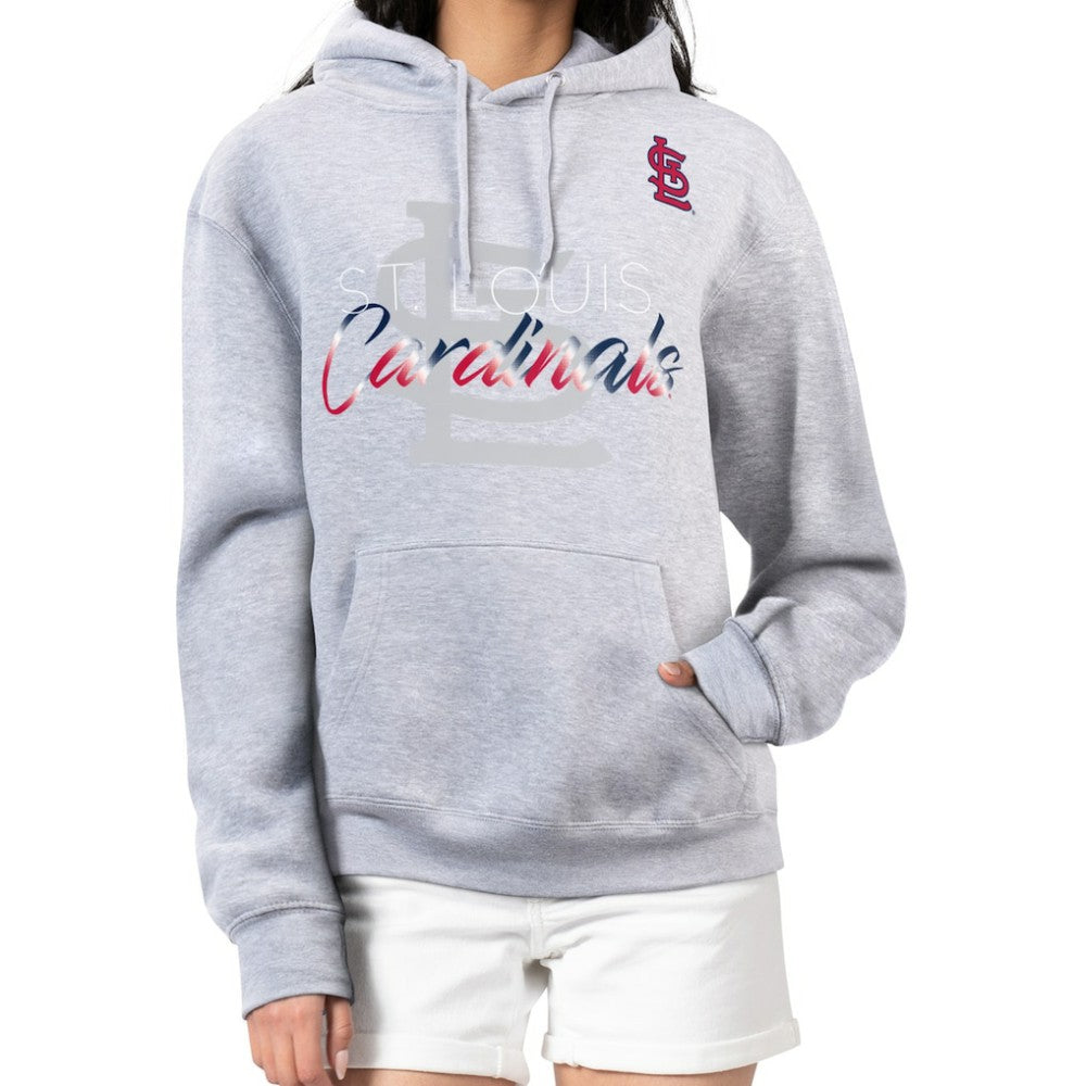 St. Louis Cardinals G-III 4Her by Carl Banks Women's Shadow Logo Graphic Pullover Hoodie | MLB Discount