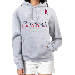 St. Louis Cardinals G-III 4Her by Carl Banks Women's Shadow Logo Graphic Pullover Hoodie | MLB Discount