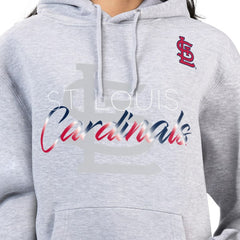 St. Louis Cardinals G-III 4Her by Carl Banks Women's Shadow Logo Graphic Pullover Hoodie | MLB Discount