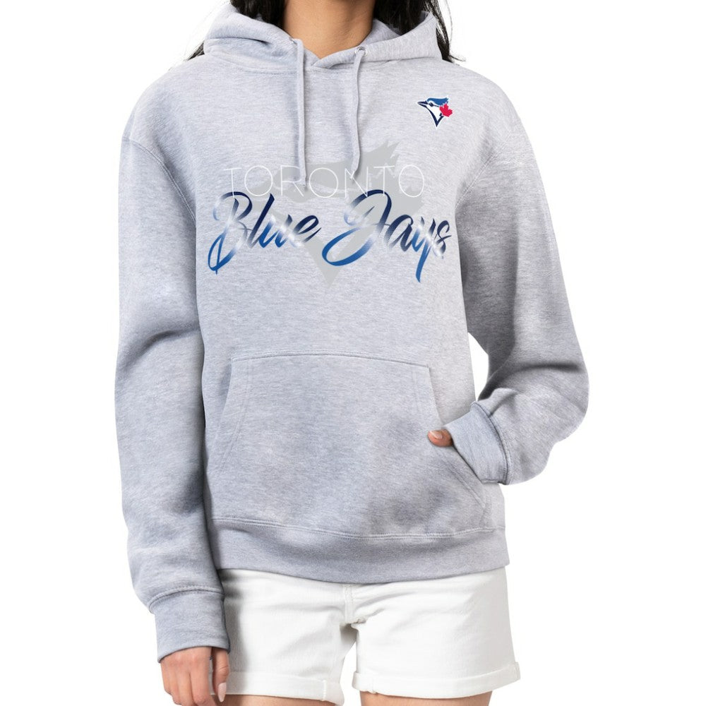 Toronto Blue Jays G-III 4Her by Carl Banks Women's Shadow Logo Graphic Pullover Hoodie | MLB New