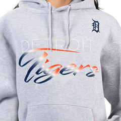 Detroit Tigers G-III 4Her by Carl Banks Women's Shadow Logo Graphic Pullover Hoodie | MLB New