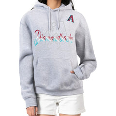 Arizona Diamondbacks G-III 4Her by Carl Banks Women's Shadow Logo Graphic Pullover Hoodie | MLB Shop