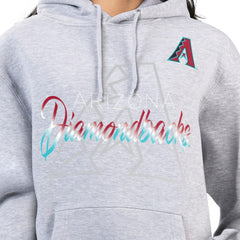 Arizona Diamondbacks G-III 4Her by Carl Banks Women's Shadow Logo Graphic Pullover Hoodie | MLB Shop