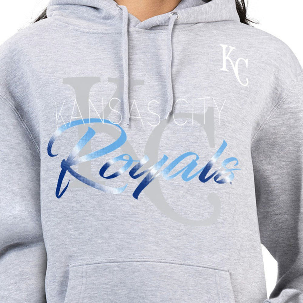 Kansas City Royals G-III 4Her by Carl Banks Women's Shadow Logo Graphic Pullover Hoodie | MLB Online
