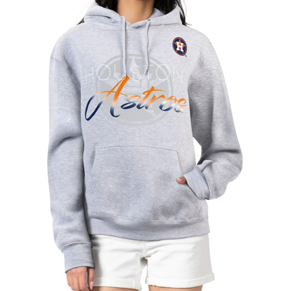 Houston Astros G-III 4Her by Carl Banks Women's Shadow Logo Graphic Pullover Hoodie | MLB New