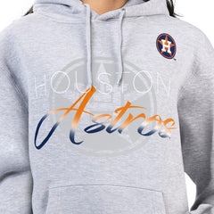 Houston Astros G-III 4Her by Carl Banks Women's Shadow Logo Graphic Pullover Hoodie | MLB New