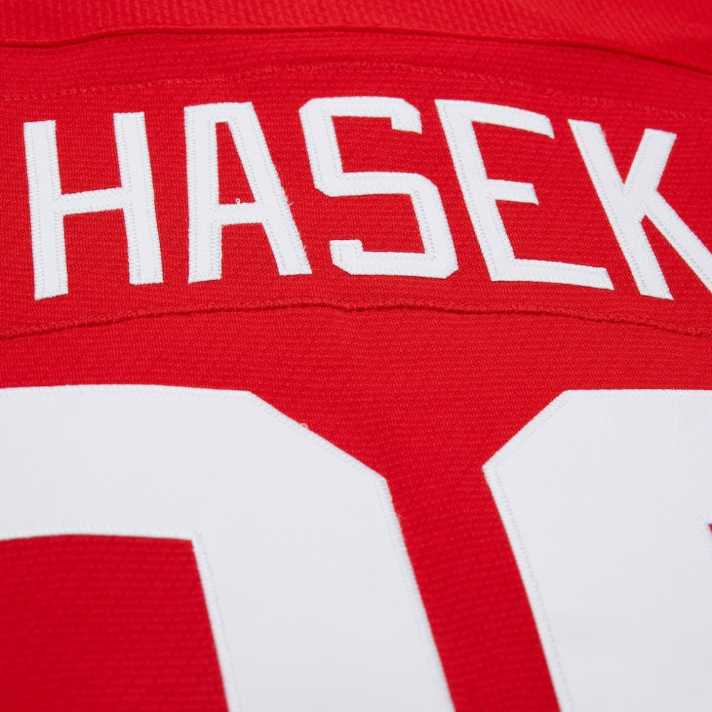 Dominik Hasek Detroit Red Wings Mitchell & Ness 2007-08 Power Play Jersey Outlet
