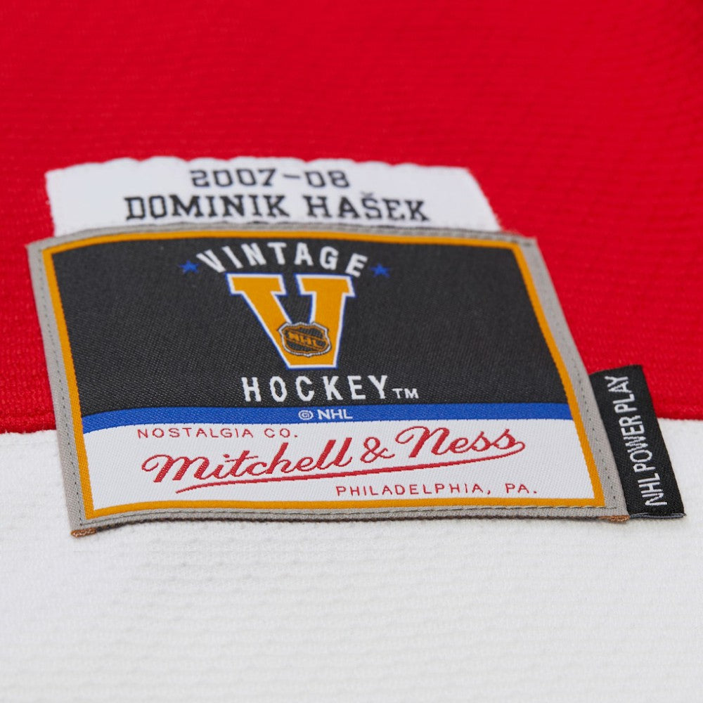 Dominik Hasek Detroit Red Wings Mitchell & Ness 2007-08 Power Play Jersey Outlet