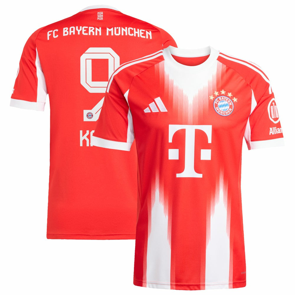 Harry Kane Bayern Munich 2025/26 Home Replica Jersey Red - Adidas
