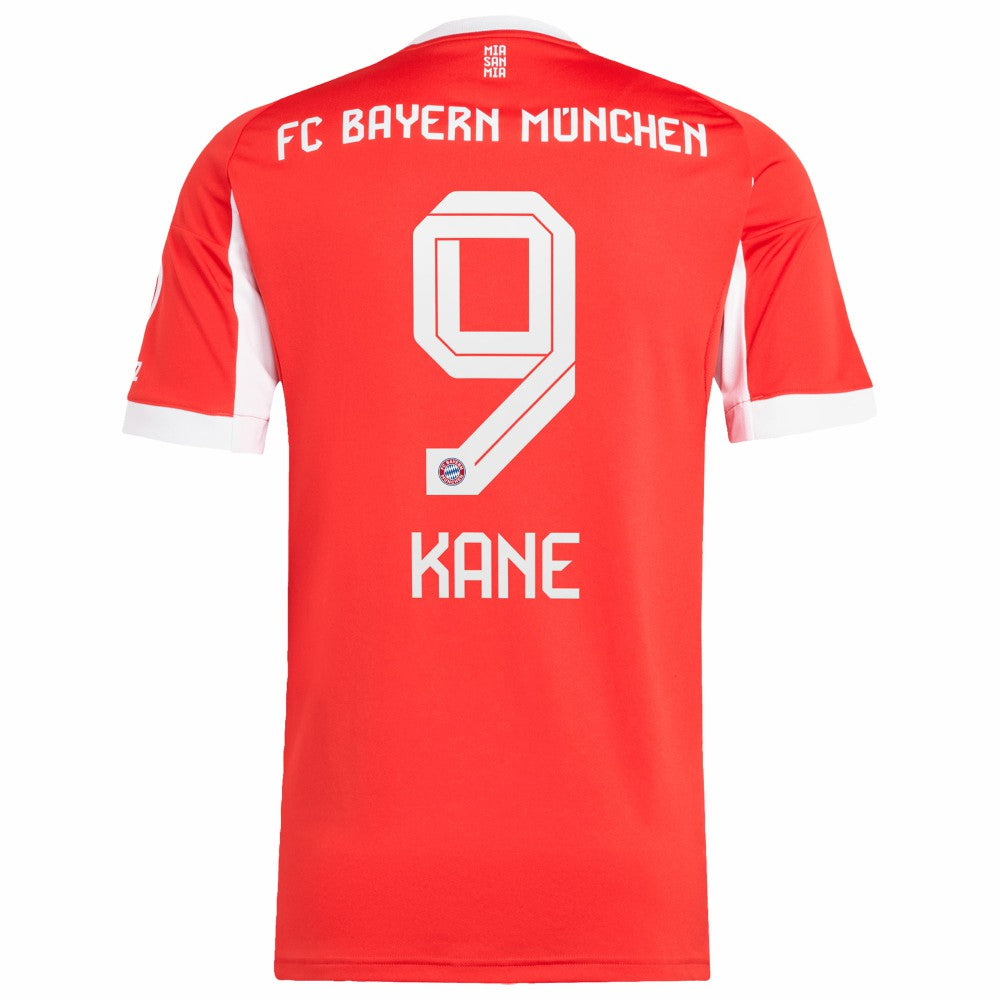 Harry Kane Bayern Munich 2025/26 Home Replica Jersey Red - Adidas