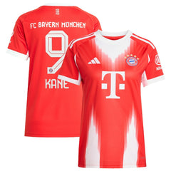 Harry Kane Bayern Munich Women's 2025/26 Home Replica Jersey Red - Adidas