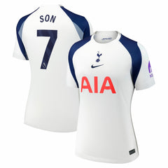 Son Heung-Min Tottenham Hotspur Women's 2025/26 Home Replica Jersey White - Nike