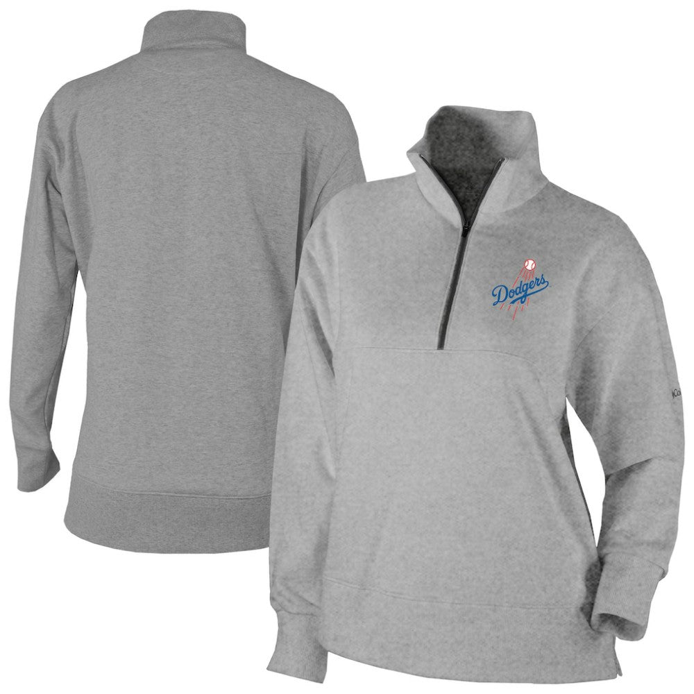 Los Angeles Dodgers Columbia Women's Birchwood Hills Quarter-Zip Pullover | MLB Near me