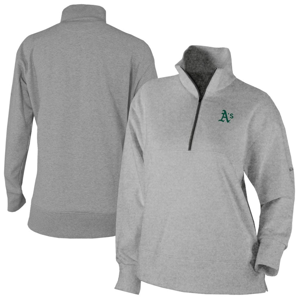 Athletics Columbia Women's Birchwood Hills Quarter-Zip Pullover | MLB Online