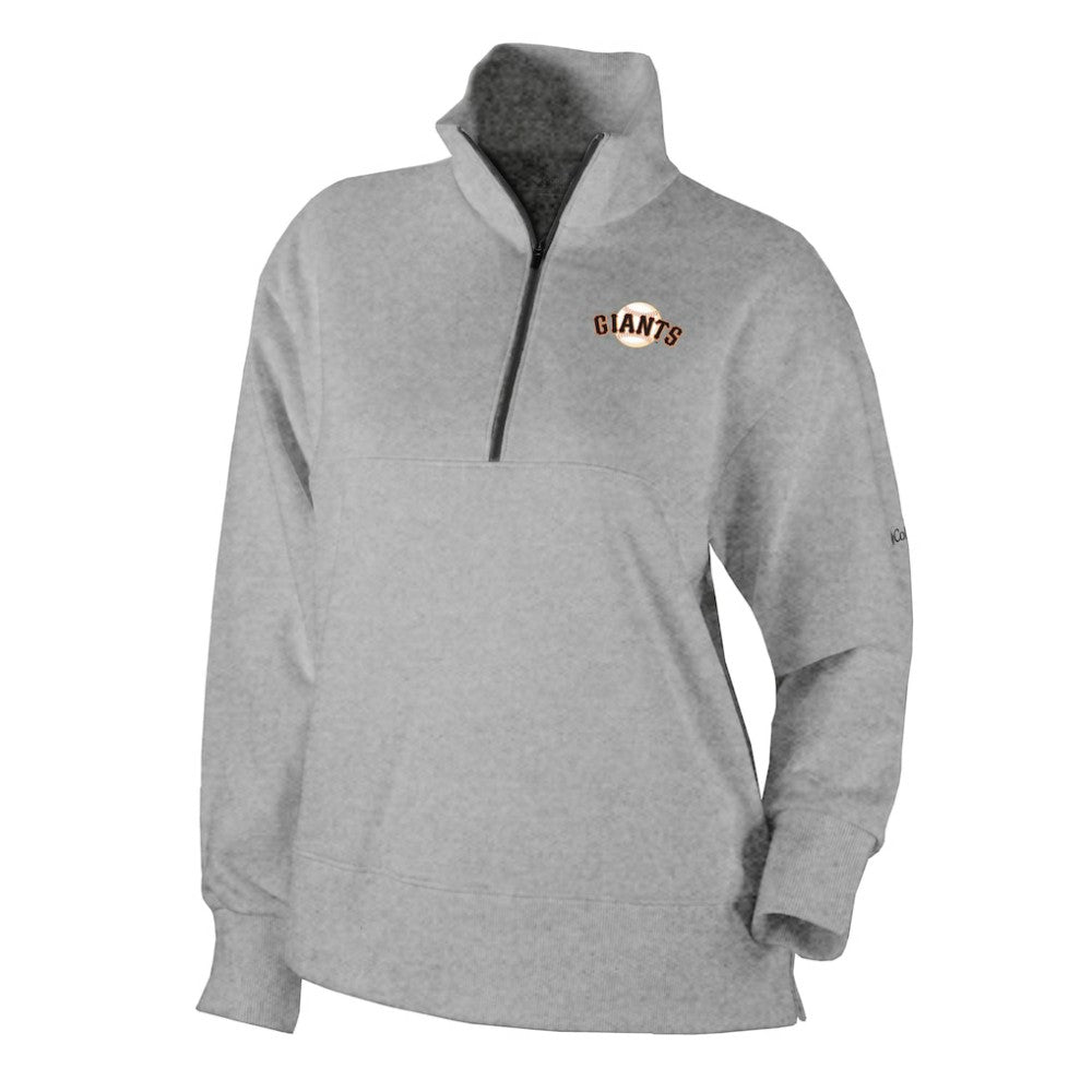 San Francisco Giants Columbia Women's Birchwood Hills Quarter-Zip Pullover | MLB On Sale