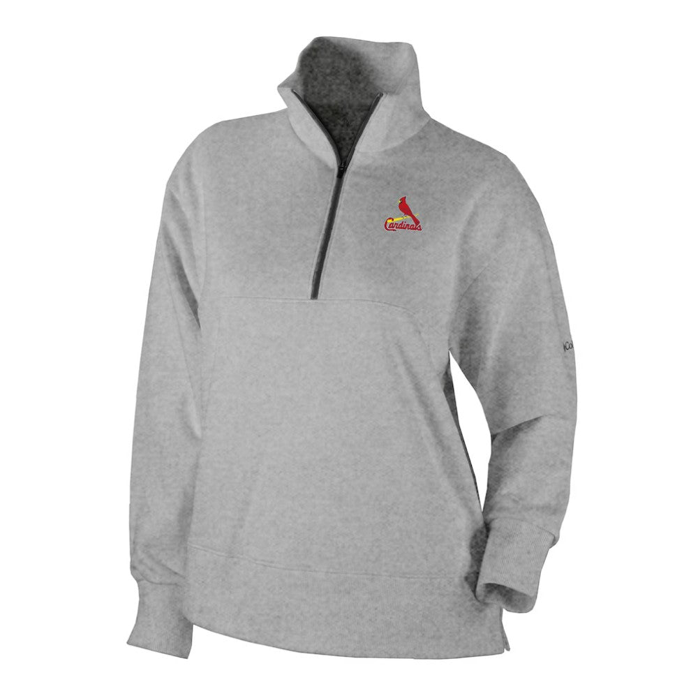 St. Louis Cardinals Columbia Women's Birchwood Hills Quarter-Zip Pullover | MLB For sale